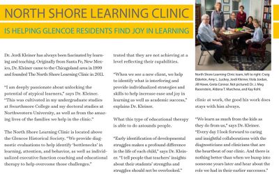 Business Spotlight: North Shore Learning Clinic is Helping Glencoe Residents Find Joy in Learning